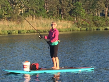 Stand Up and Paddle Fishing